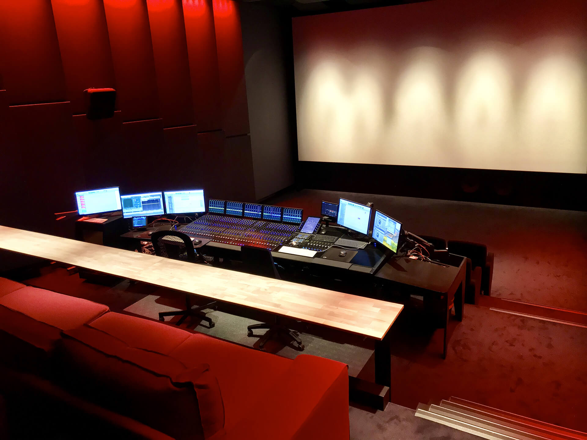 Auditorium de mixage/enregistrement